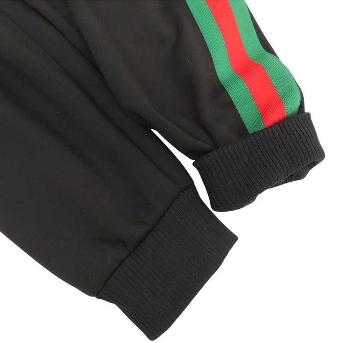 GUCCI 
インターロッキングG ロゴ ネオプレン 
ウェブストライプ トラックジャケット