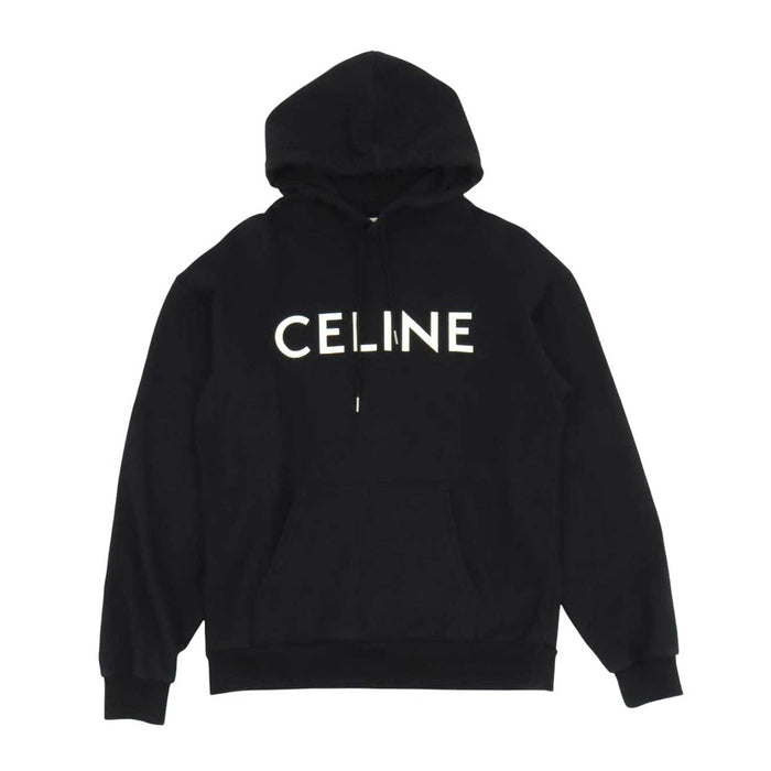 CELINE 
スウェット フーディ 
ロゴ パーカー