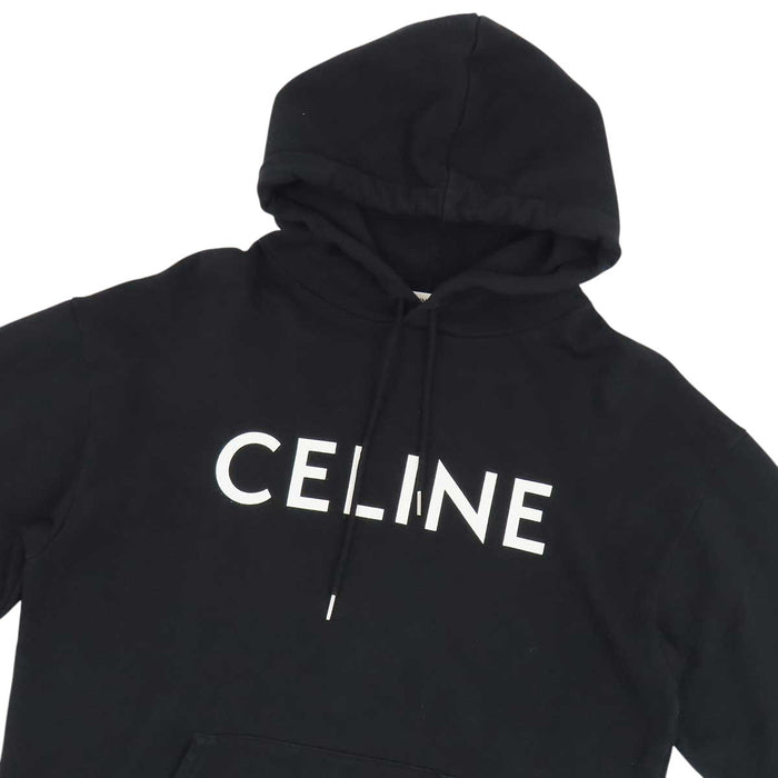 CELINE 
スウェット フーディ 
ロゴ パーカー