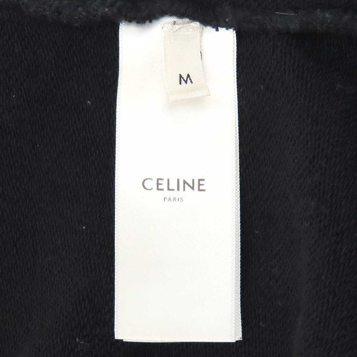 CELINE 
スウェット フーディ 
ロゴ パーカー