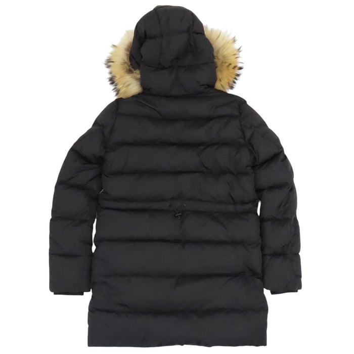 MONCLER 
ロゴ ワッペン フード ファー ナイロン 
FRAGON ダウンコート