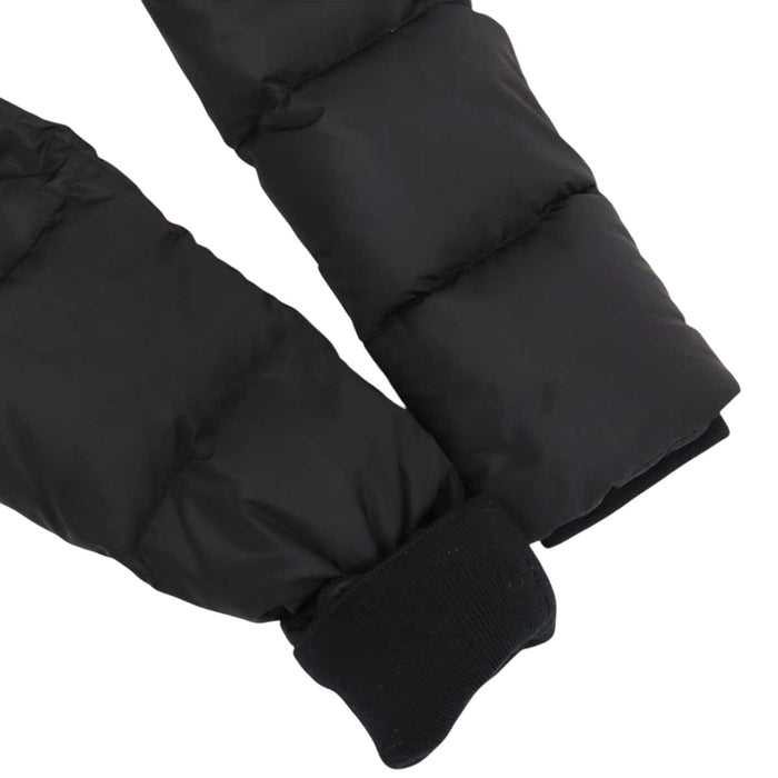 MONCLER 
ロゴ ワッペン フード ファー ナイロン 
FRAGON ダウンコート