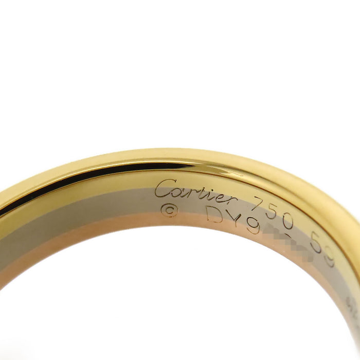 CARTIER 
スリーゴールド ウェディング バンドリング