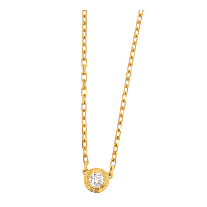 CARTIER 
Collier Diamant Léger SM