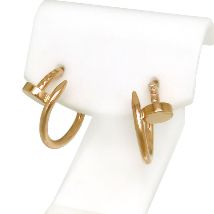 CARTIER 
ジュスト アン クル ピアス SM