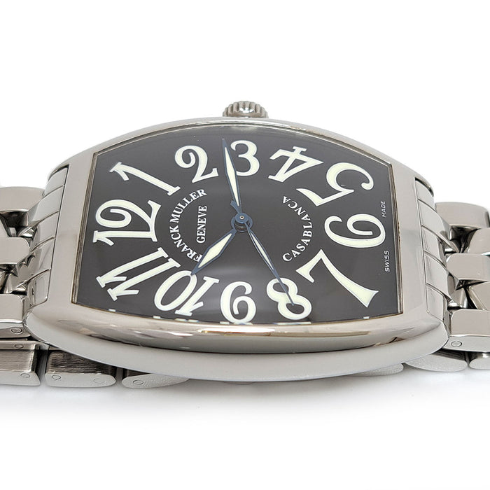 FRANCK MULLER 
Casablanca Tonneau Curvex 
With box and papers