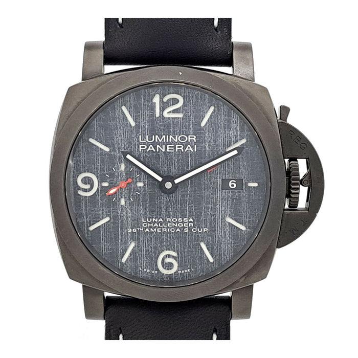 OFFICINE PANERAI 
ルミノール ルナロッサ GMT 
箱ギャラ付