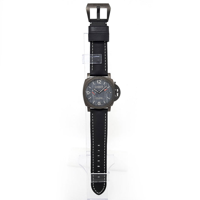 OFFICINE PANERAI 
ルミノール ルナロッサ GMT 
箱ギャラ付