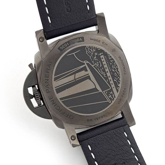 OFFICINE PANERAI 
ルミノール ルナロッサ GMT 
箱ギャラ付