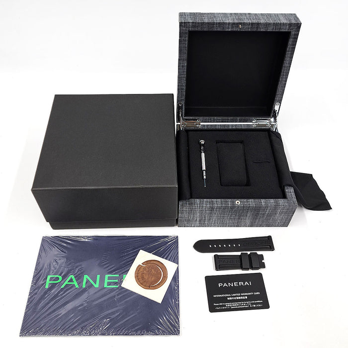 OFFICINE PANERAI 
ルミノール ルナロッサ GMT 
箱ギャラ付