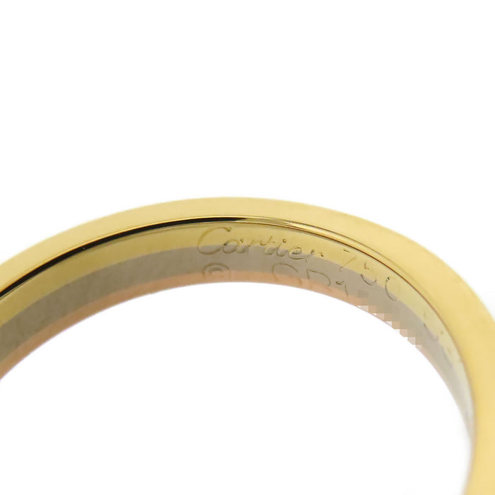 CARTIER 
スリーゴールド ウェディング バンドリング