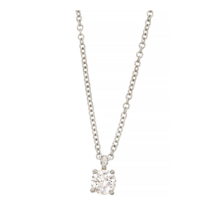 TIFFANY&Co. 
Solitaire Necklace