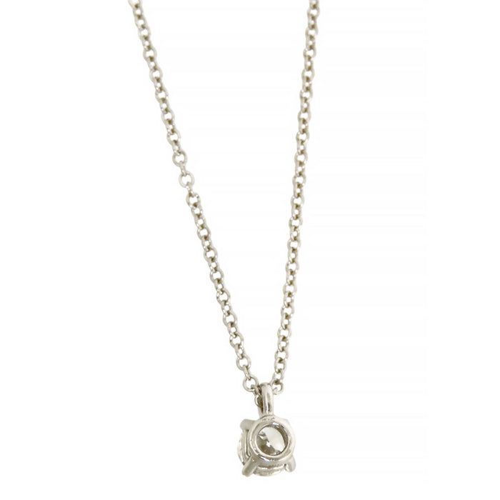TIFFANY&Co. 
Solitaire Necklace