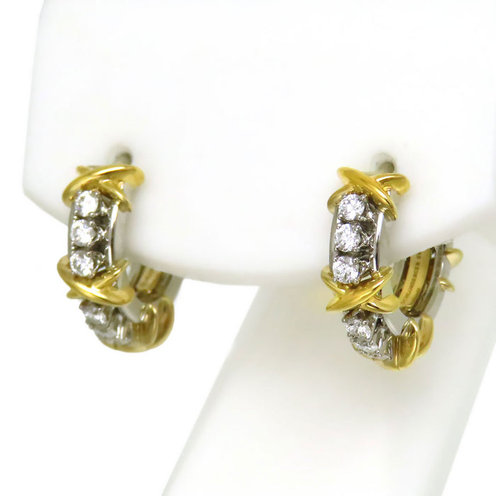 TIFFANY&Co. 
Jean Schlumberger Valse Narrow Earrings