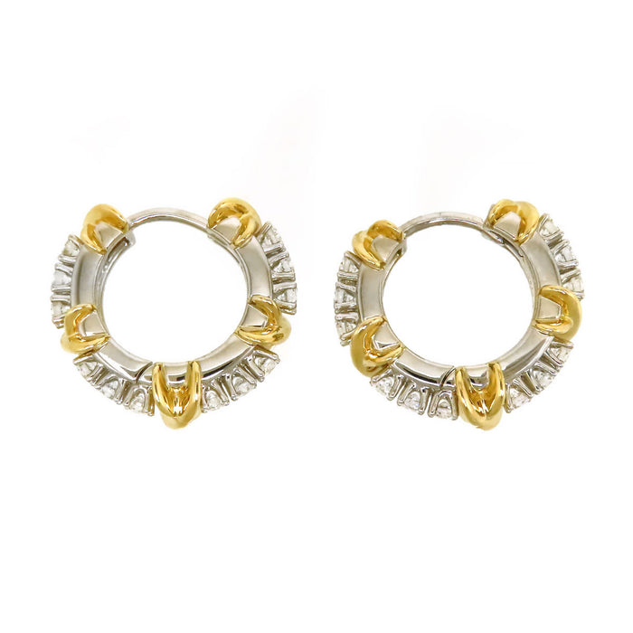 TIFFANY&Co. 
Jean Schlumberger Valse Narrow Earrings