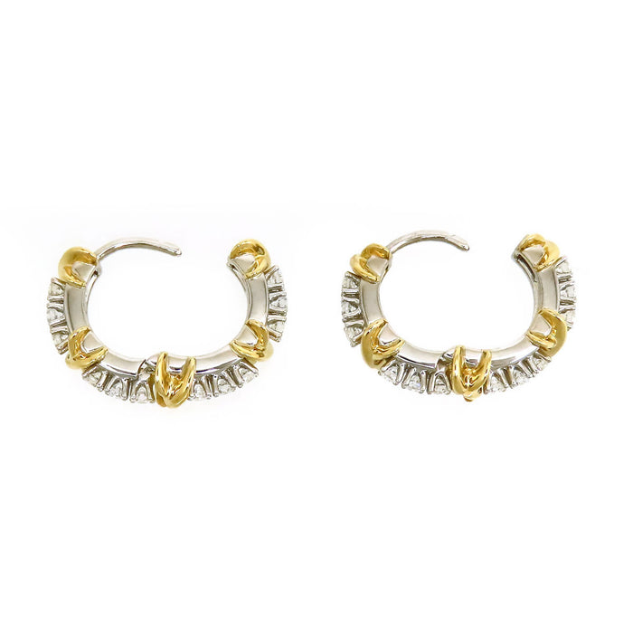 TIFFANY&Co. 
Jean Schlumberger Valse Narrow Earrings