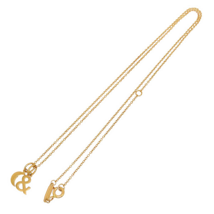 TIFFANY&Co. 
Ampersand Moon Necklace