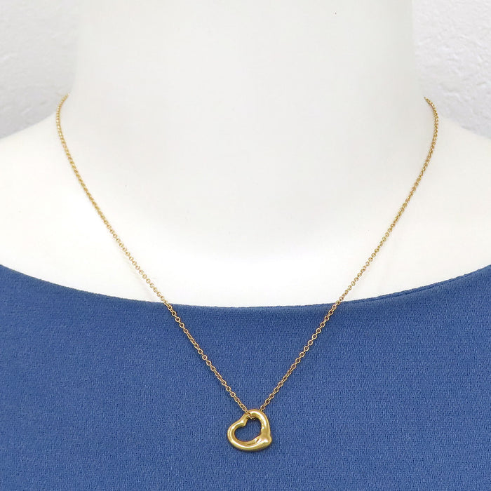 TIFFANY&Co. 
オープンハート ネックレス