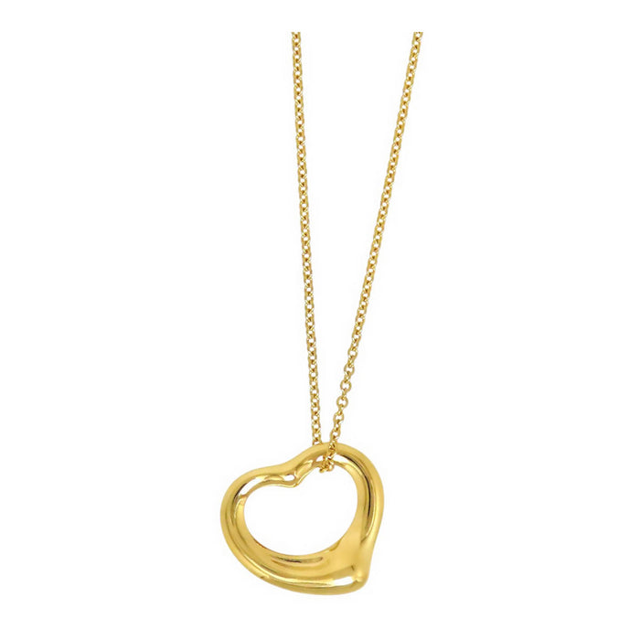 TIFFANY&Co. 
Open Heart Necklace
