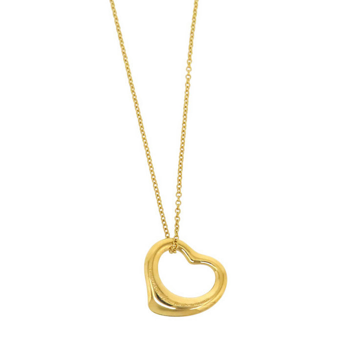 TIFFANY&Co. 
Open Heart Necklace