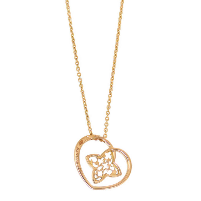 LOUIS VUITTON 
Pendants Coeur Necklace