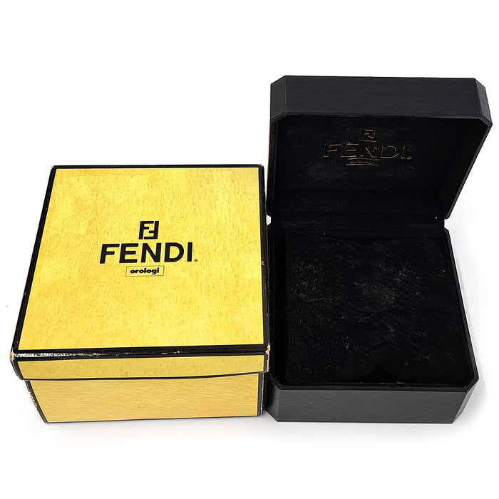 FENDI 
ダブルフェイス タイムゾーン 
箱ギャラ付