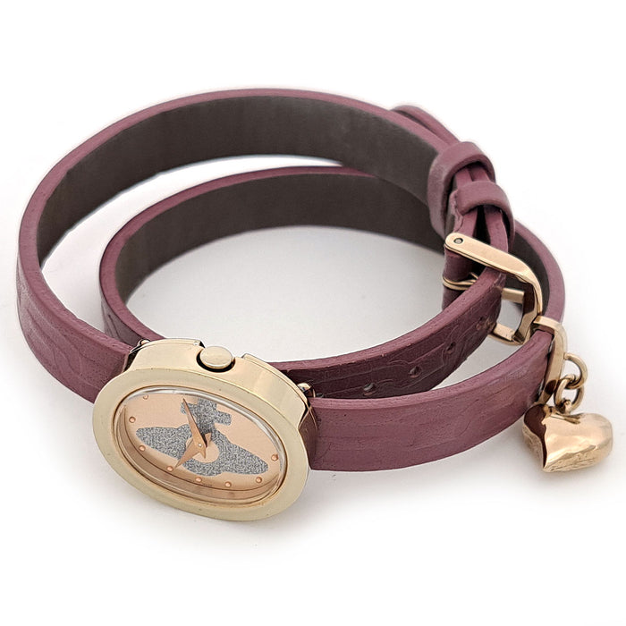 Vivienne Westwood 
オーバル ダブルストラップ 
箱ギャラ付