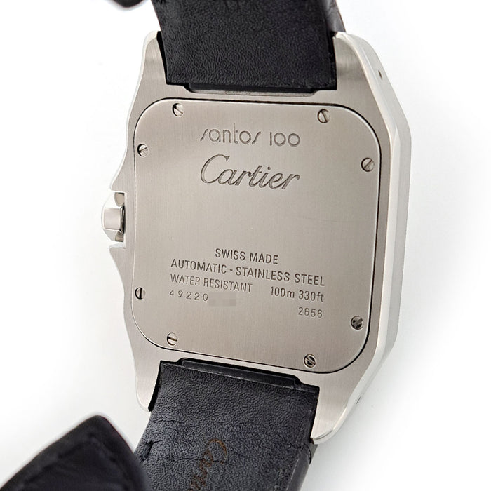 CARTIER 
サントス 100 LM 
箱ギャラ付