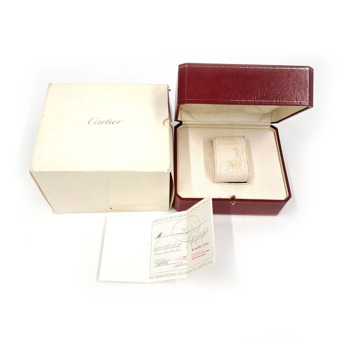 CARTIER 
Panthère MM 
With box and papers