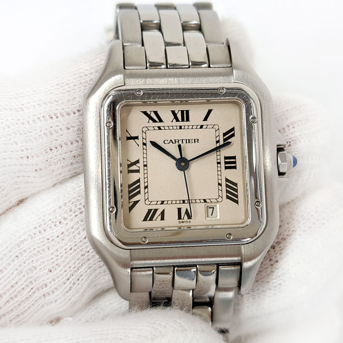CARTIER 
Panthère MM 
With box and papers