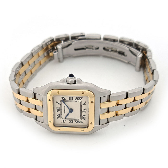 CARTIER 
Panthère SM Two-Row 
With box and papers