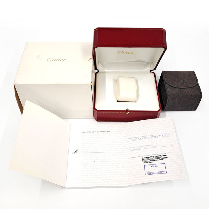 CARTIER 
Panthère SM Two-Row 
With box and papers
