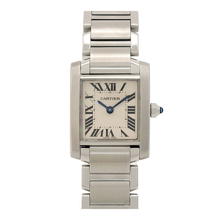 CARTIER 
Tank Française SM 
With papers