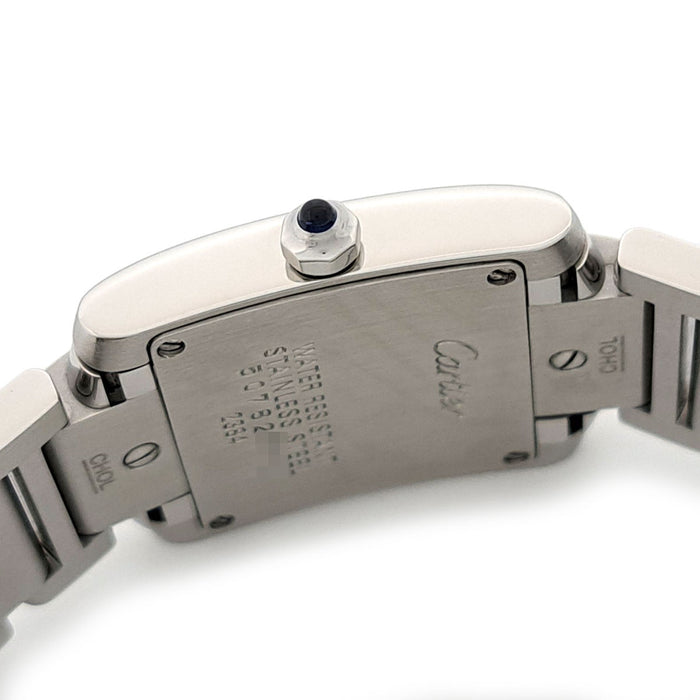 CARTIER 
Tank Française SM 
With papers