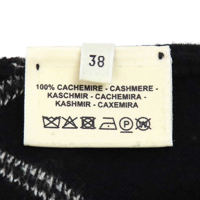 HERMES 
総柄 セーター クルーネック 
Hロンド カシミヤ ニット
