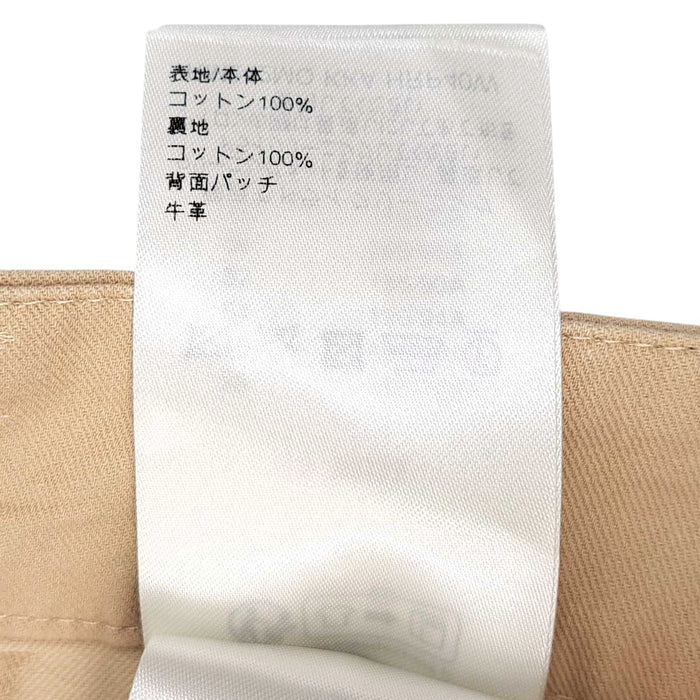 LOUIS VUITTON 
レザーパッチ コットン RM242MQ KKA HRP40W 
LV ロゴ 総柄 パンツ