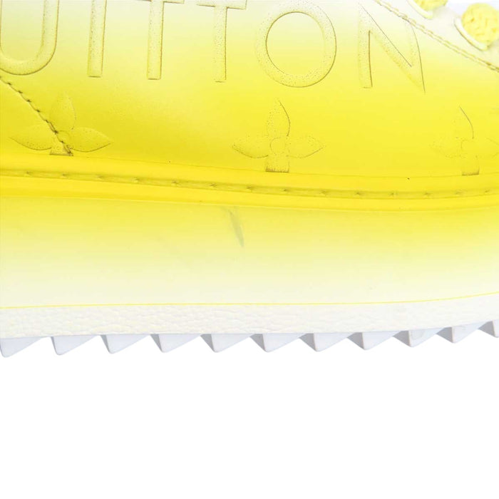 LOUIS VUITTON 
LV Logo Gradient Leather Made in 2024 Lace-Up 
Time Out Line Sneakers 
Monogram