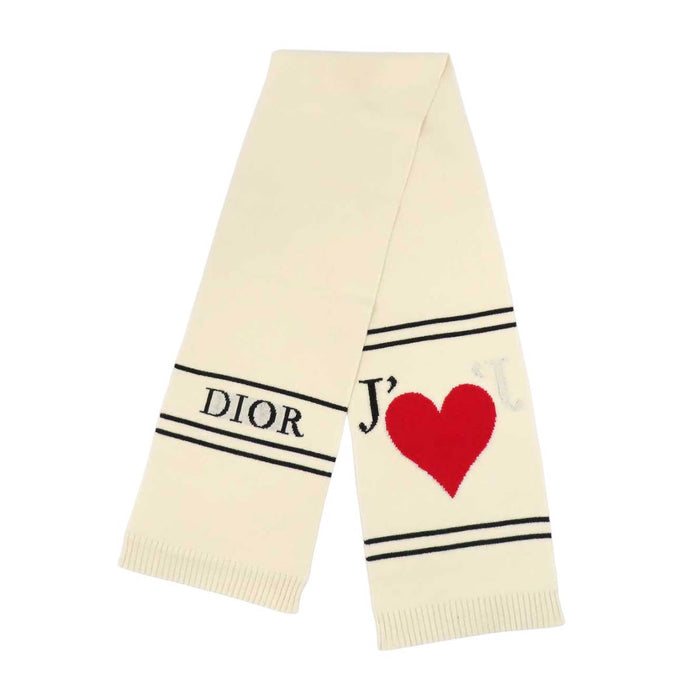 Dior 
ロゴ ハート ウール カシミヤ 
JADIOR ロゴ マフラー