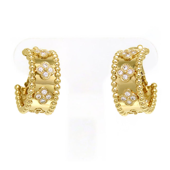 Van Cleef & Arpels 
ペルレ クローバー ピアス