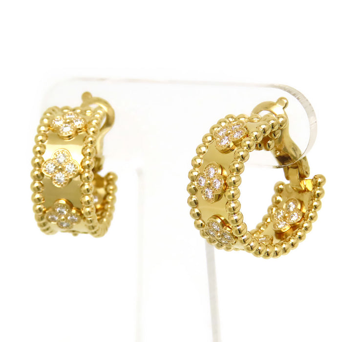 Van Cleef & Arpels 
ペルレ クローバー ピアス