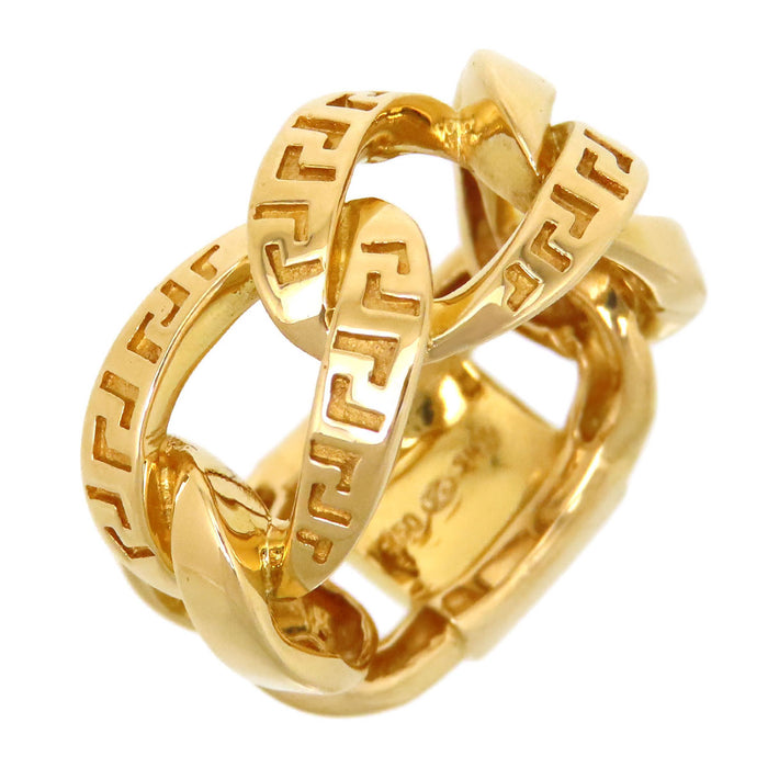 VERSACE 
Greca Chain Ring