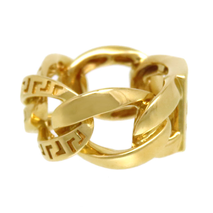 VERSACE 
Greca Chain Ring