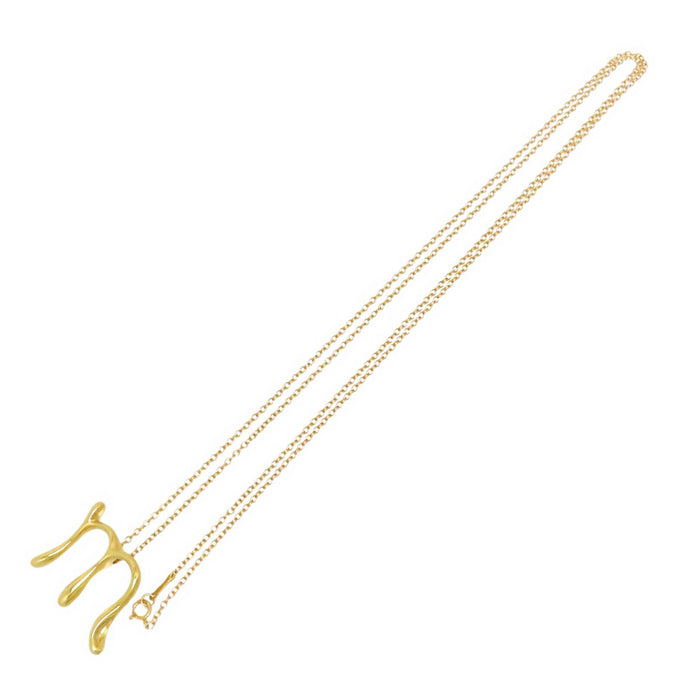 TIFFANY&Co. 
レター ネックレス イニシャル M ミディアム