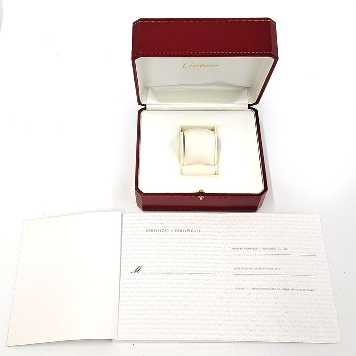 CARTIER 
Tank Française SM 
Avec boîte et papiers