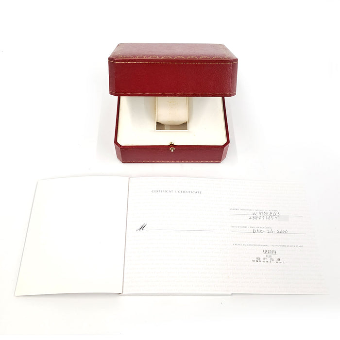 CARTIER 
Tank Française SM 
Includes box and warranty card