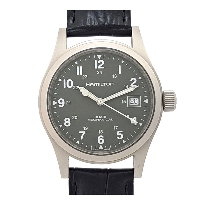 HAMILTON 
Khaki Field Mechanical 
With box