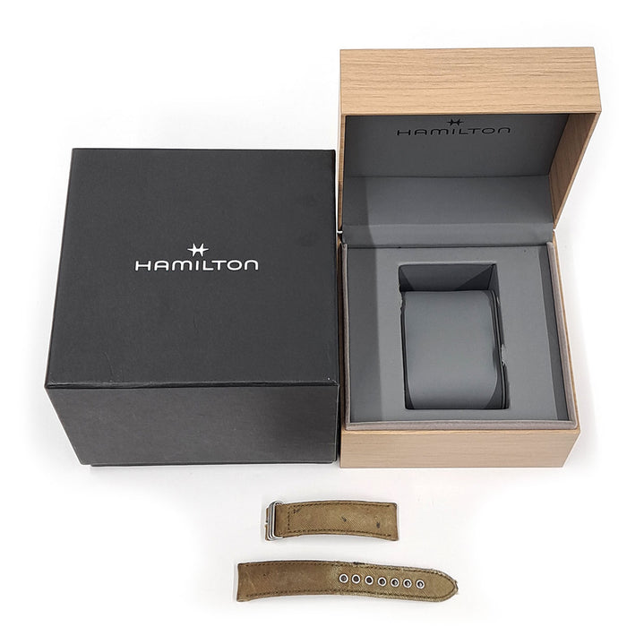 HAMILTON 
Khaki Field Mechanical 
With box