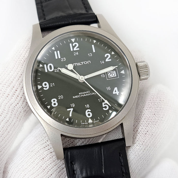 HAMILTON 
Khaki Field Mechanical 
With box