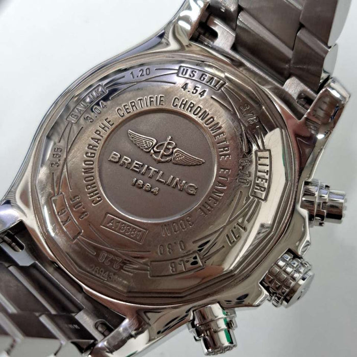 【WHOLESALES】
BREITLING 
A13381 
アベンジャー II 
箱　ギャランティ　クロノメーター証