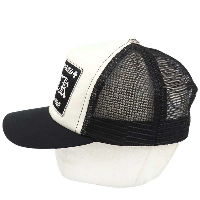 CHROME HEARTS 
CH crossball mesh 
FUCK trucker cap